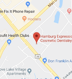 map of Hamburg Expressions Cosmetic Dentistry