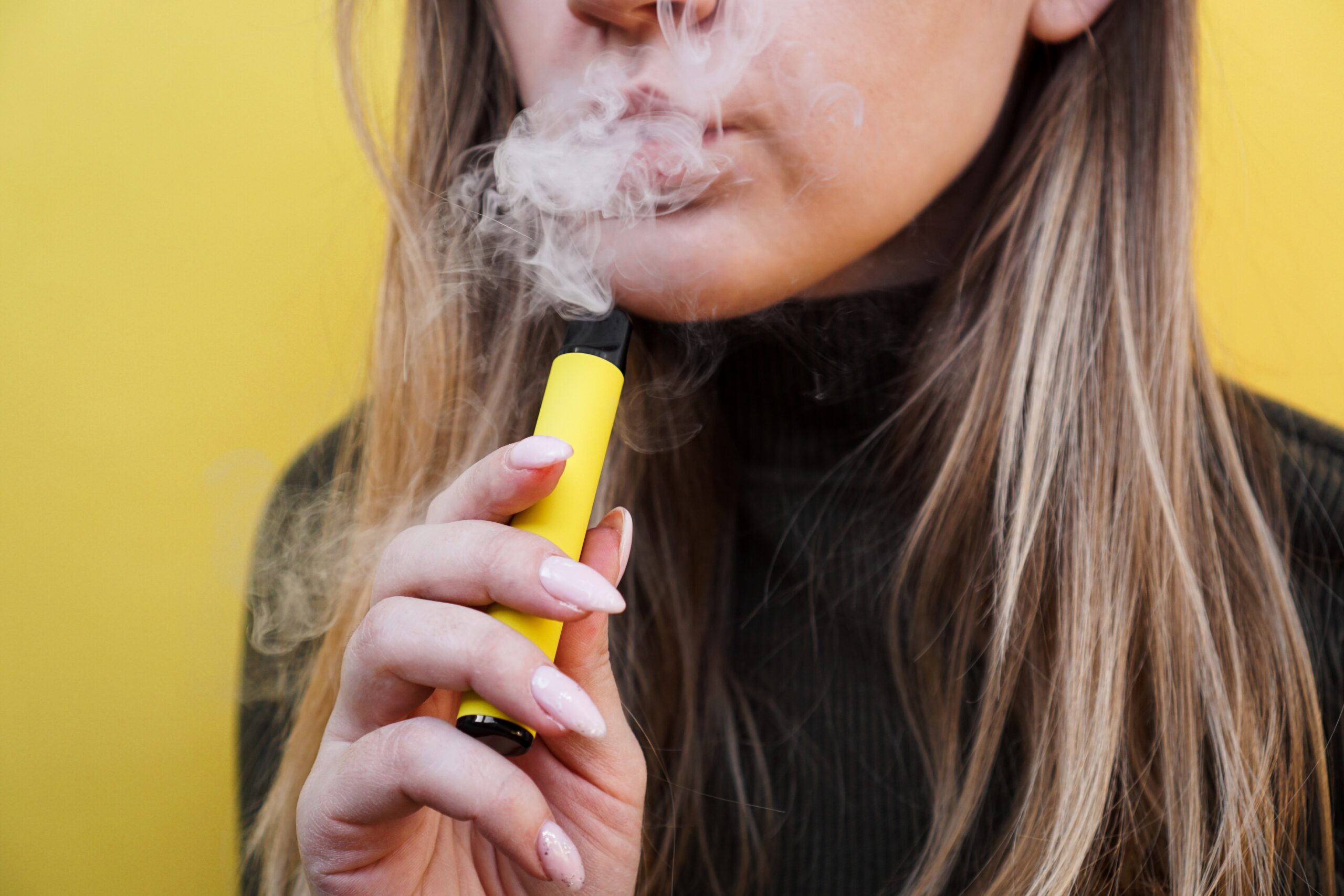 Young Girl Vaping